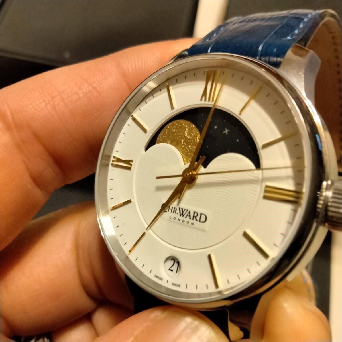 Christopher ward c9 moonphase for outlet sale