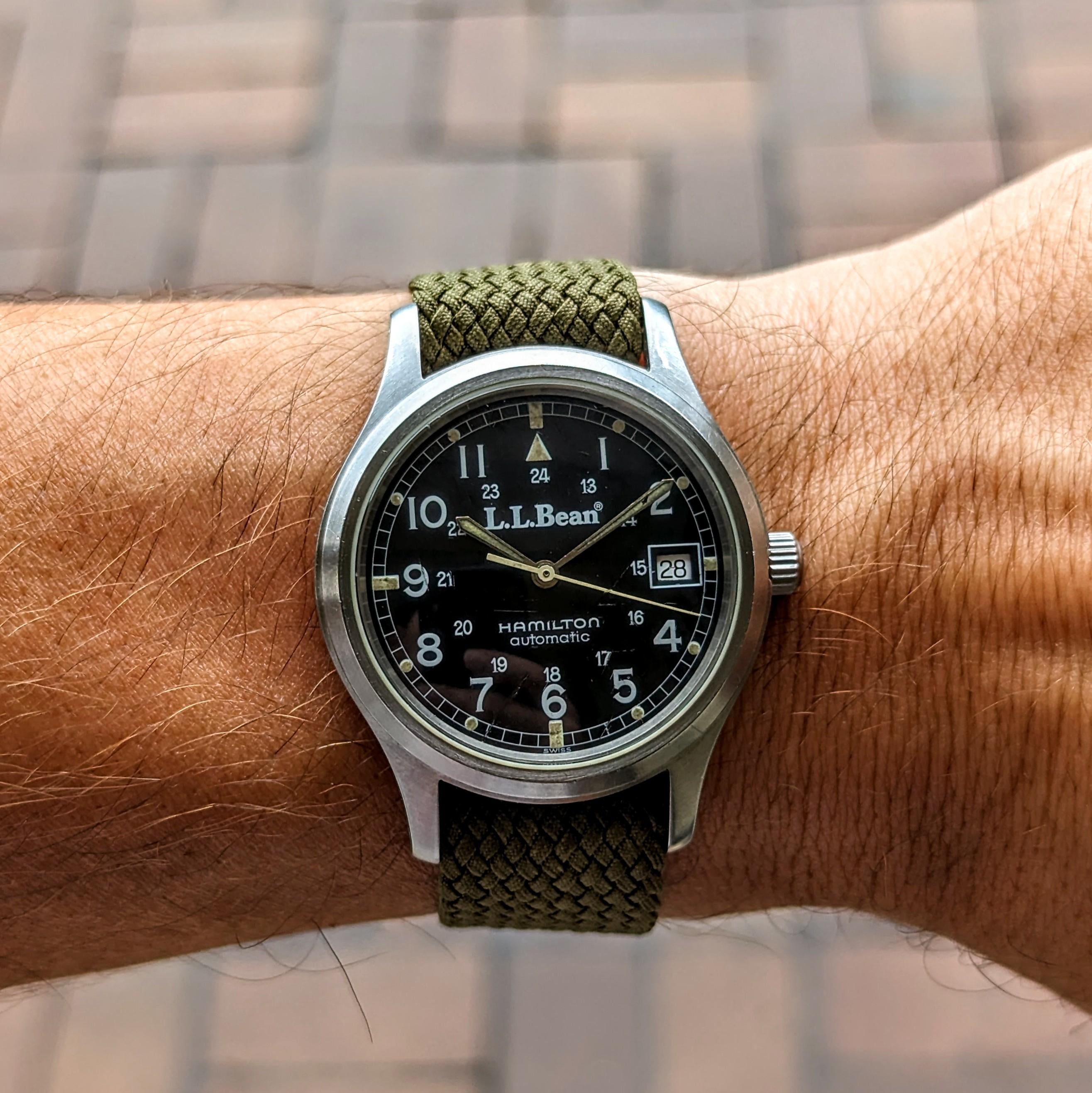 HAMILTON x L.L.Bean Field Watch ハミルトン - brkhuranaceramicindustries.com