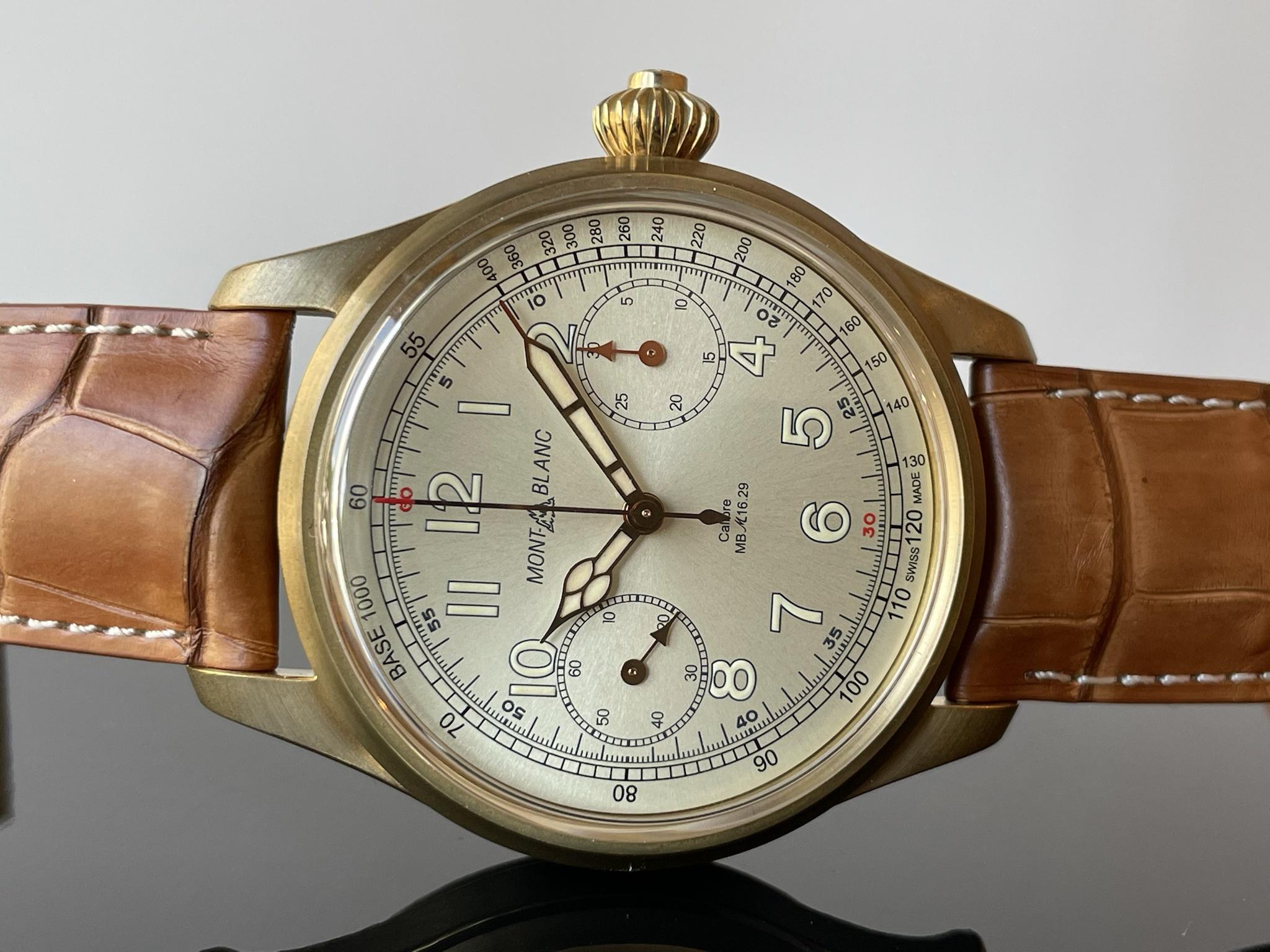 montblanc minerva chronograph