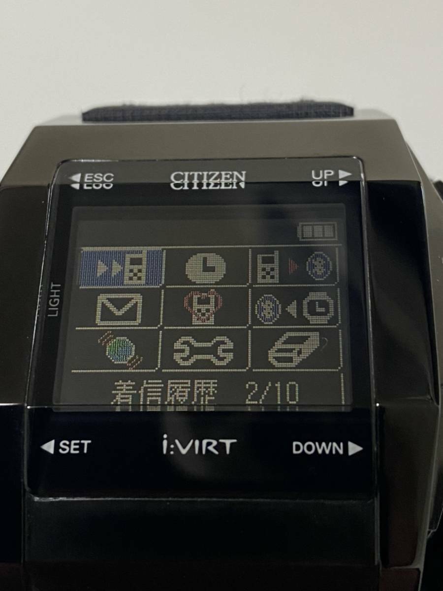 CITIZEN W716-T014038 Digital Wristwatch Men i:VIRT-M Japan