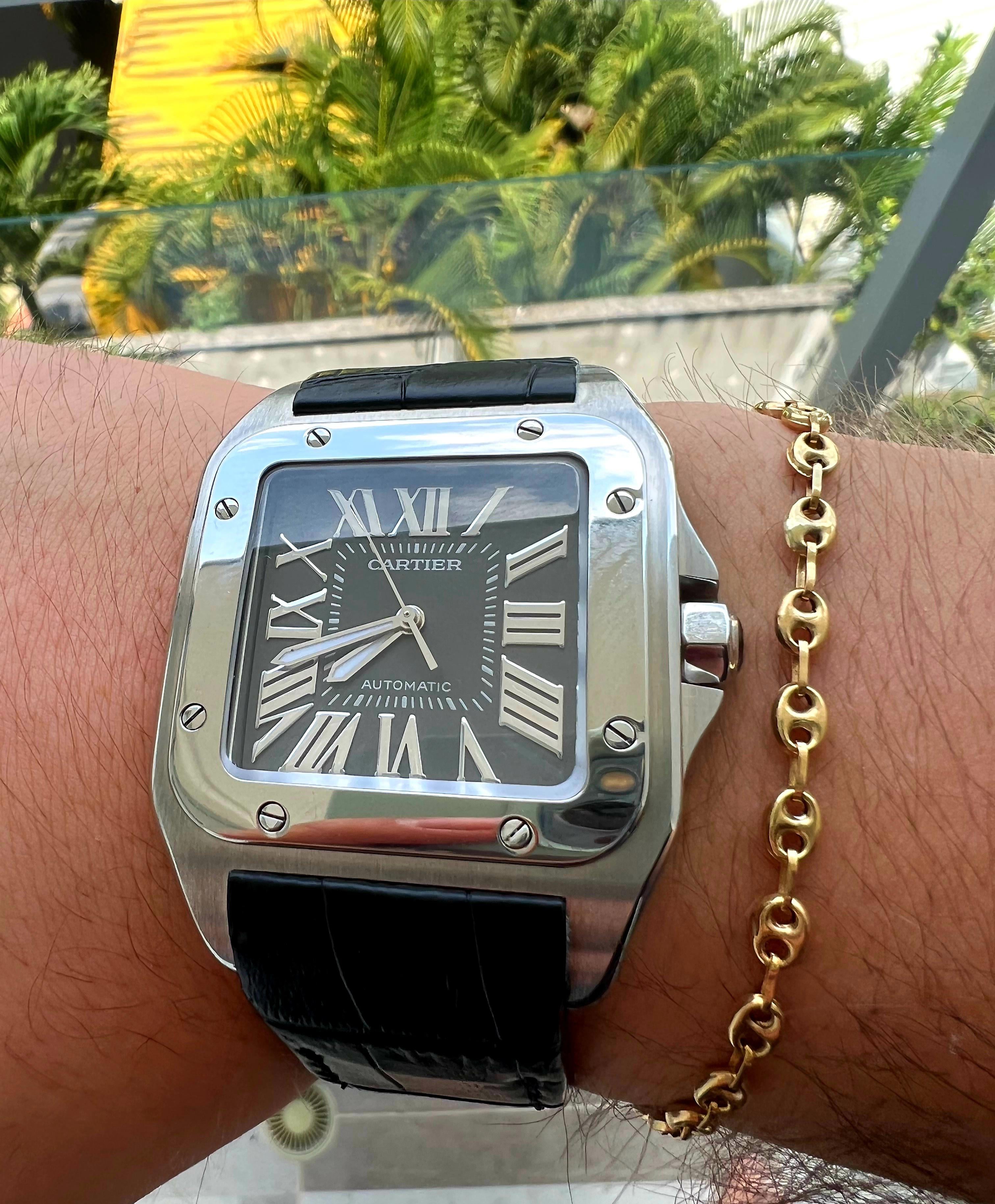 Cartier santos 100 online v6f