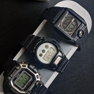 Used] CASIO G-SHOCK x 1PIU1UGUALE3 Watch GD-X6900 Black [100721