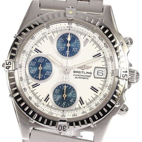 BREITLING Chronomat Blackbird A13350 Chronograph Date Automatic Men's ...