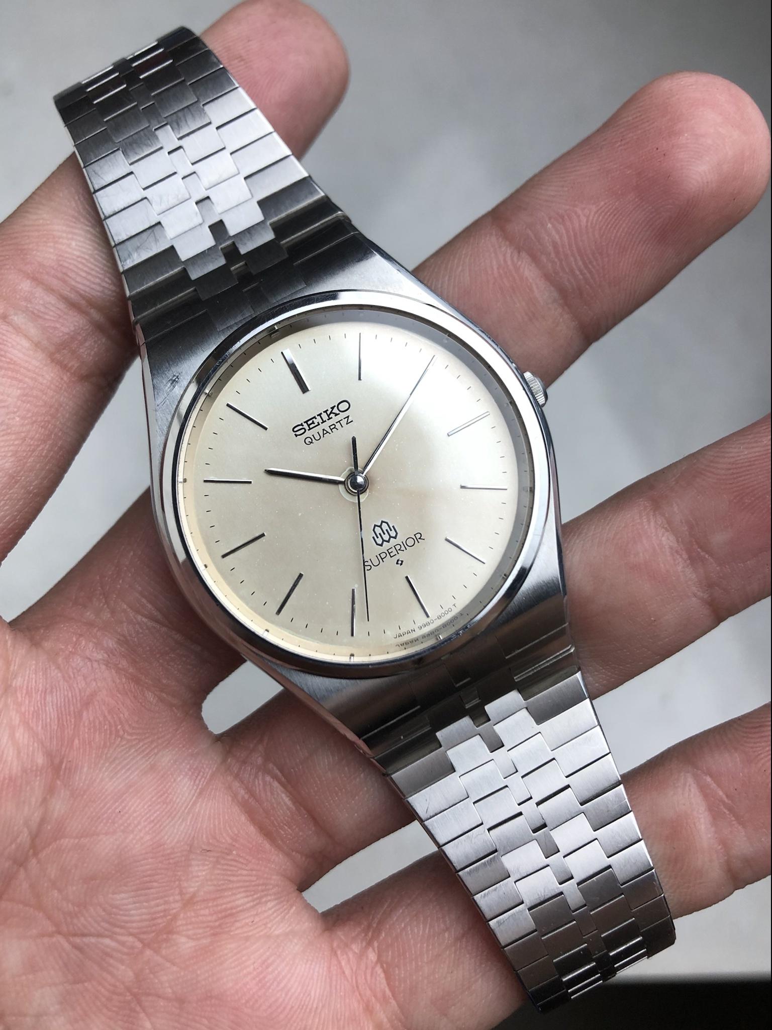 希少 SEIKO スーペリア 9980-8000 希少 SEIKO スーペリア 9980-8000 - メルカリ