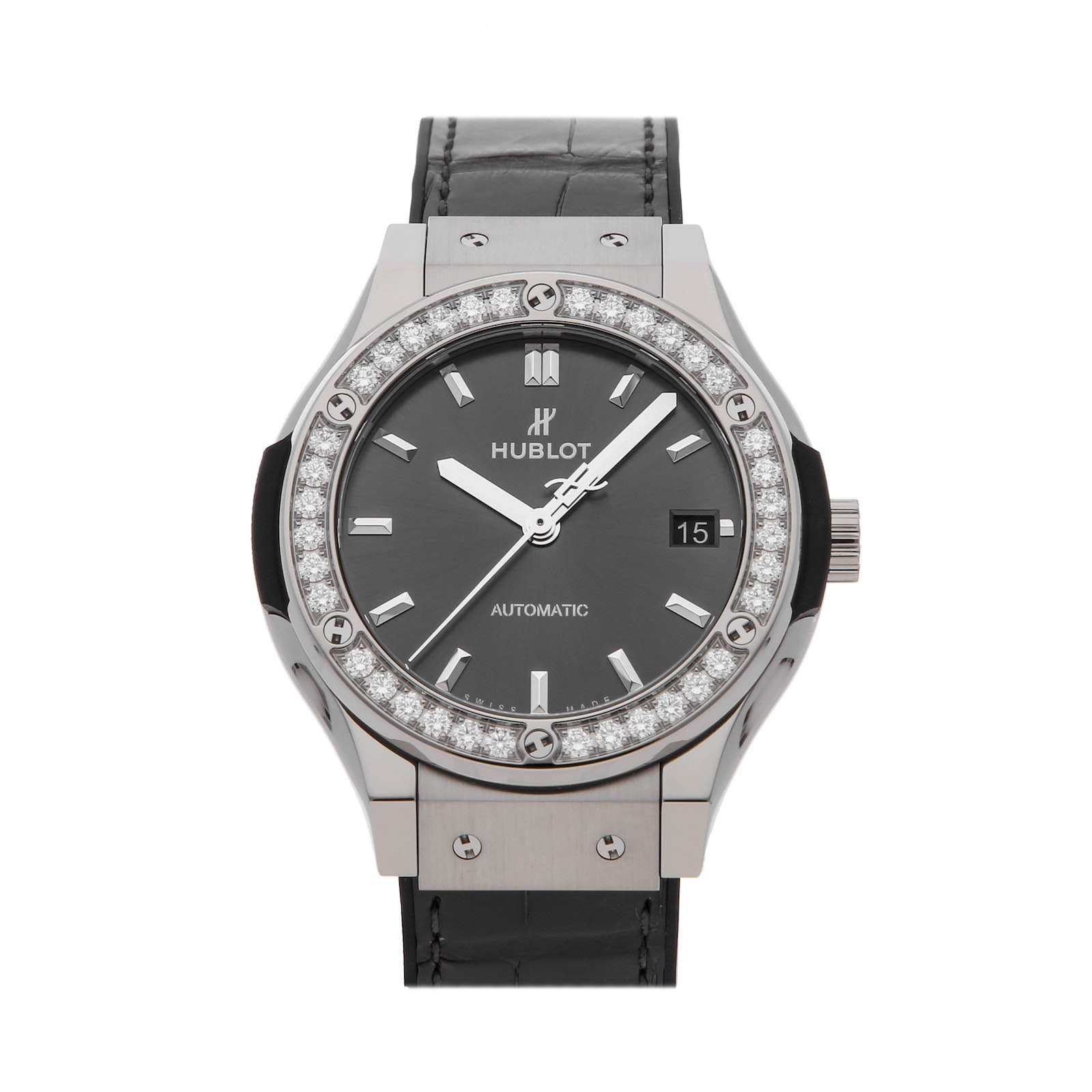 Pre owned hublot online classic fusion