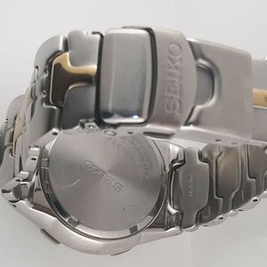 SEIKO CHRONOGRAPH 7T62-0CR0 TWO TONE WATER RESISTANT X PARTS OR REPAIR |  WatchCharts