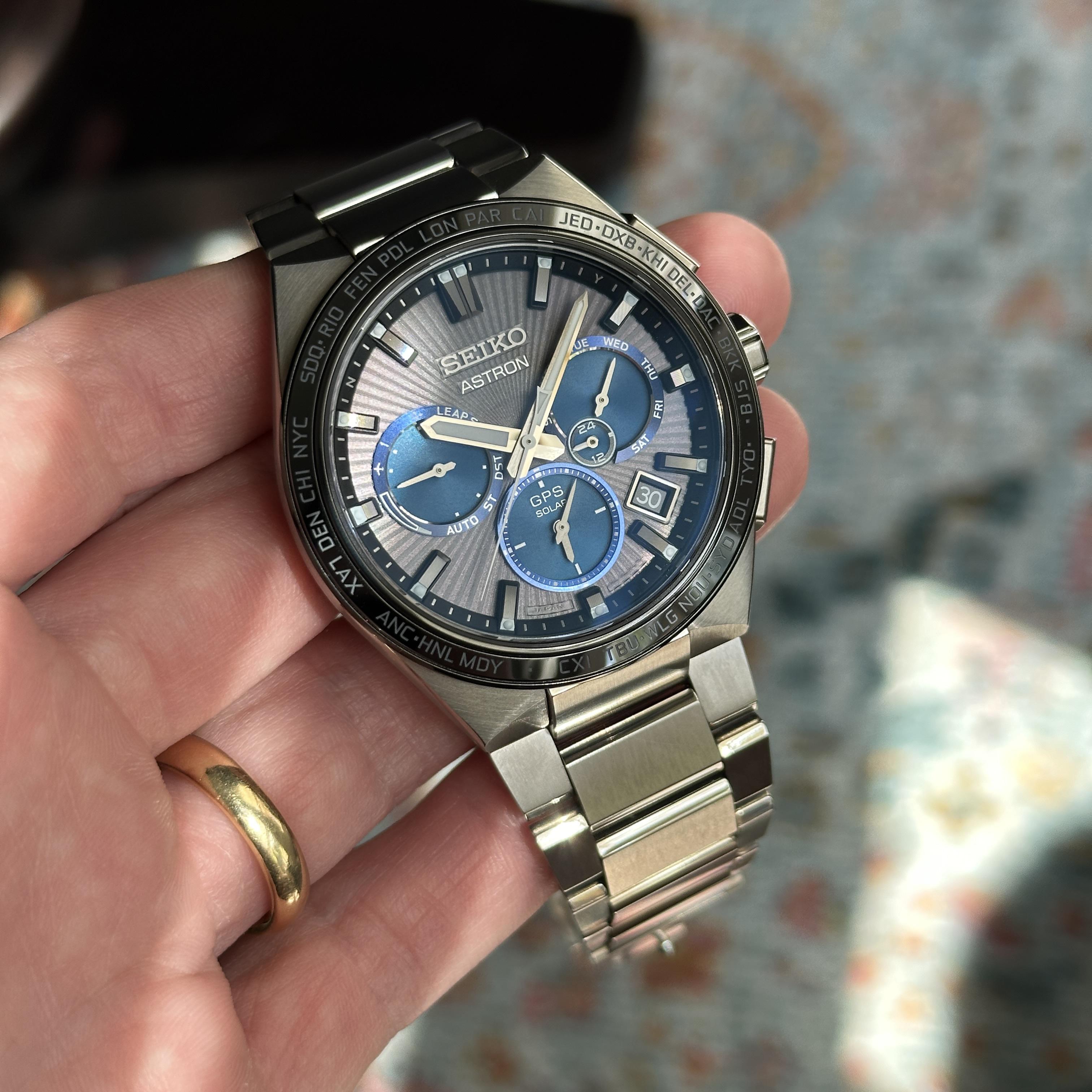 WTS] Seiko Astron SSH119 Solar Titanium | WatchCharts