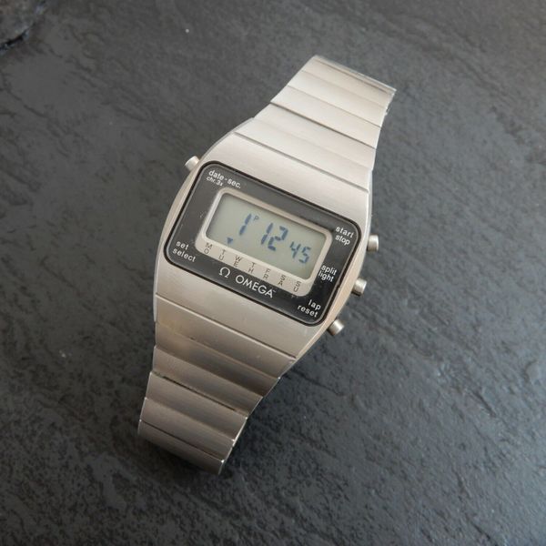 Omega LCD Digital Vintage 1978 Ref 386.0802 C 1620 Quartz 186.0002 ...