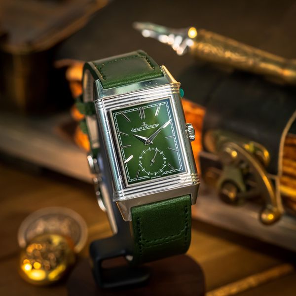 [WTS] UNWORN Jaeger-LeCoultre Reverso Tribute Small Seconds Green Dial ...