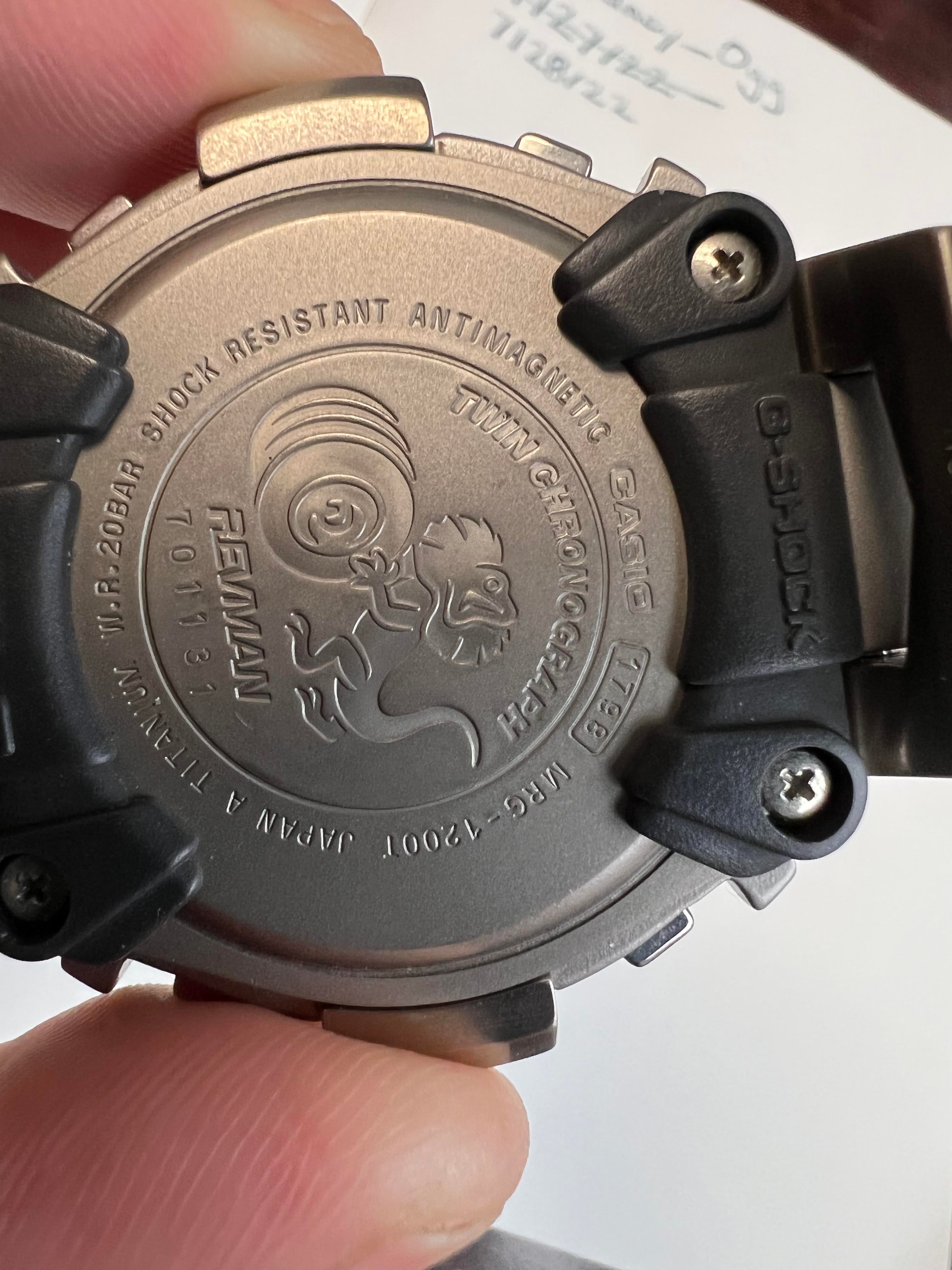 WTS] G-Shock MRG-1200T 1798 Revman Twin Chronograph | WatchCharts