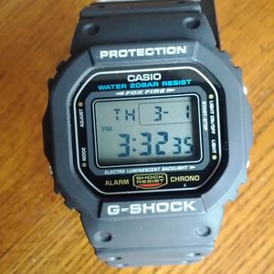 Sold Casio G Shock Dw 5600 Fox Fire Model Watchcharts