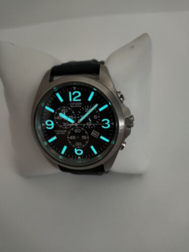 Citizen Eco-Drive Titanium Chronograph Men's Watch H500