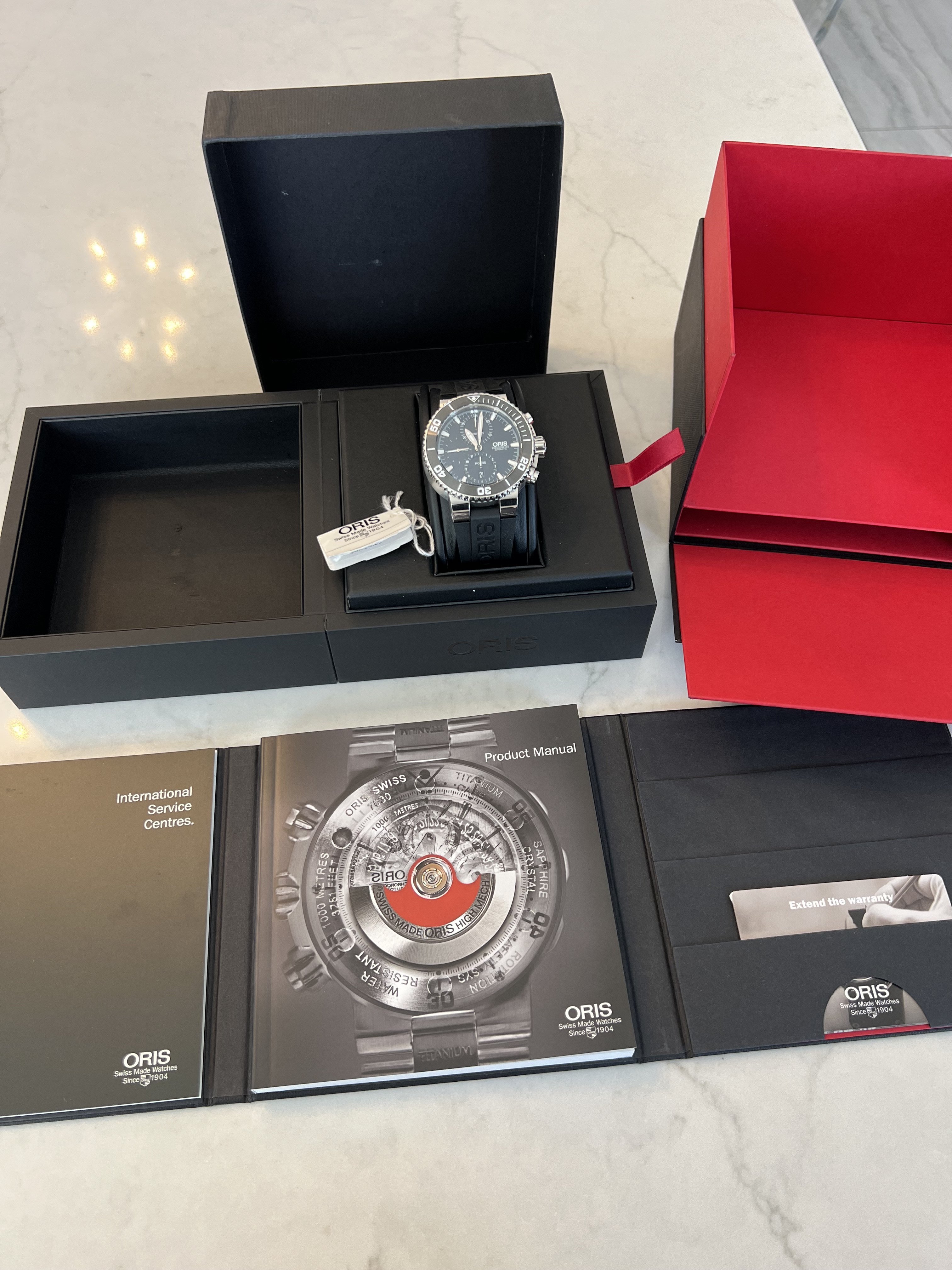 Oris Aquis Chronograph 77476554154