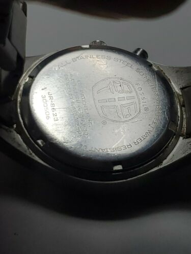MEN'S FOSSIL BIG TIC WATCH JR-8623 NEW BATTERY WORKS W/ORIGINAL