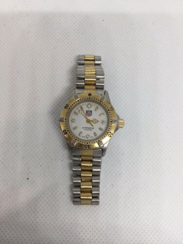 Tag Heuer Professional WE 1422-R Two Tone Quartz Ladies Watch
