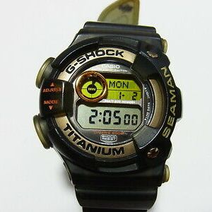 G-Shock SEAMAN DW-9952GWC-8 Titanium Casio Watch W/Box & tag G-Shock SEAMAN DW-9952GWC-8 Titanium Casio Watch W/Box & tag
