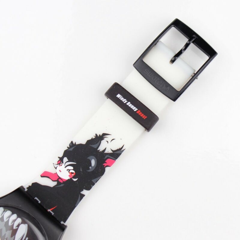 2011 Swatch WINDY BUNNY by HIROYUKI MATSUURA SUOZ112 New Gents