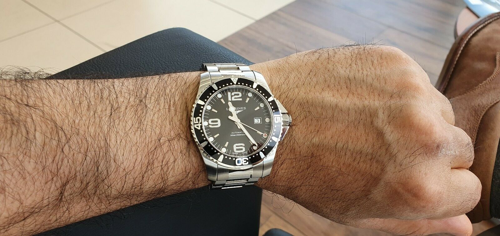 longines hydroconquest 44 automatic