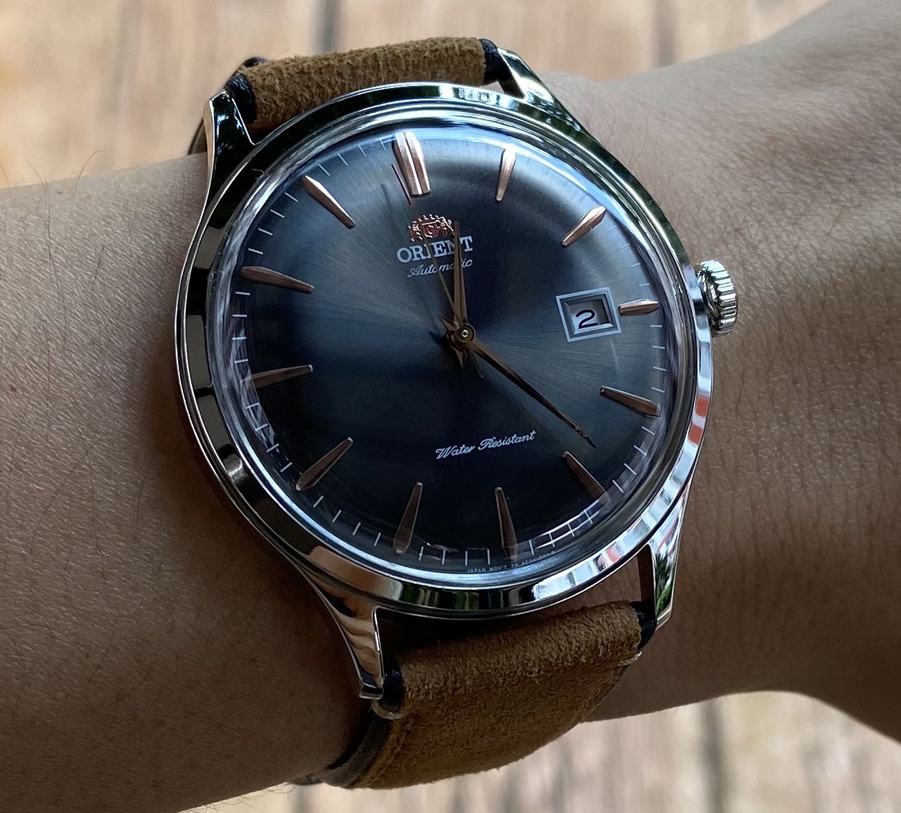 Orient bambino v4 online grey