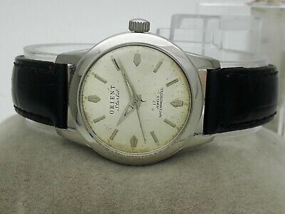 Vintage Orient Starlet 17J Hand Winding Stainless Steel Japan