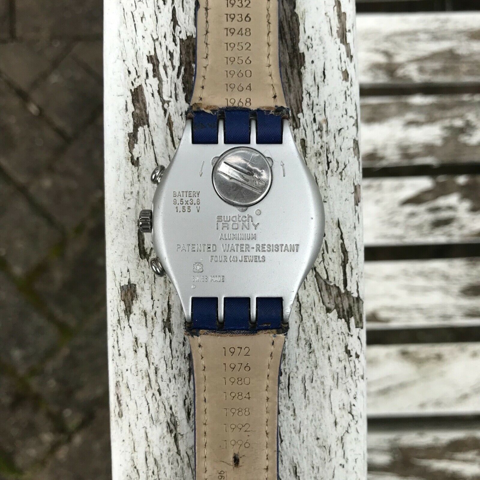 Swatch IRONY スウォッチ シドニー2000 Vintage Swatch Watch Irony 2000 RUSHCUTTERS Chrono YCS4005