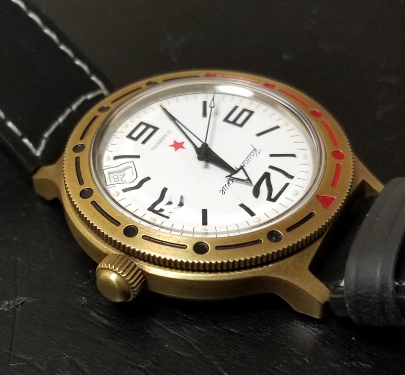 Vostok on sale komandirskie brass