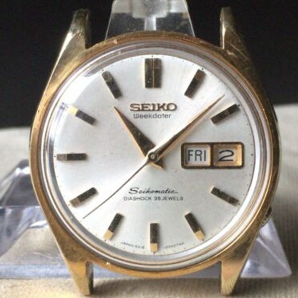 Vintage SEIKO Automatic Watch/ SEIKOMATIC Weekdater 6218-8950 35J SGP For  Repair | WatchCharts