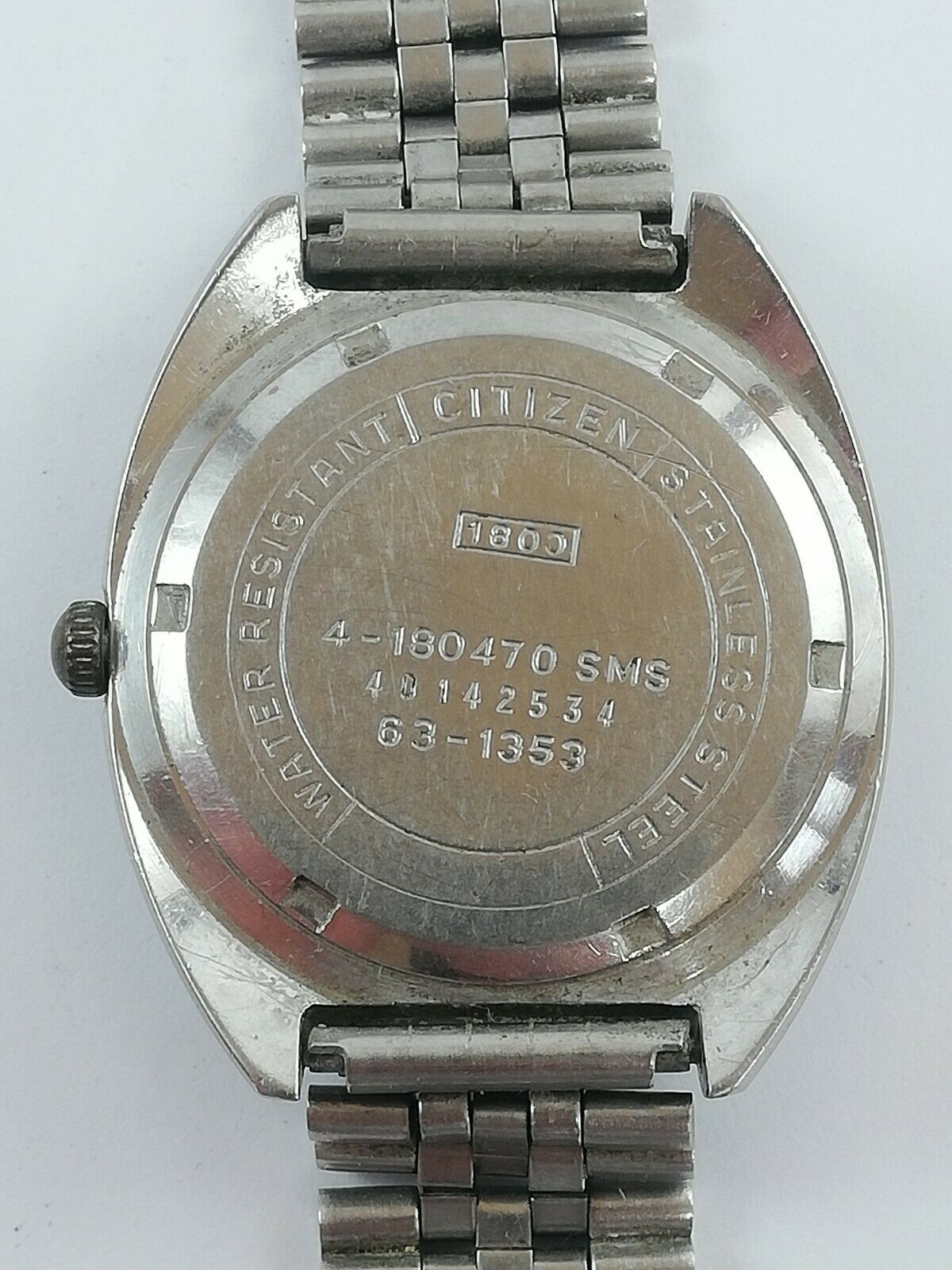 Vintage CITIZEN 63-1353 Cal 1800 Hand Winding 21 Jewels Japan