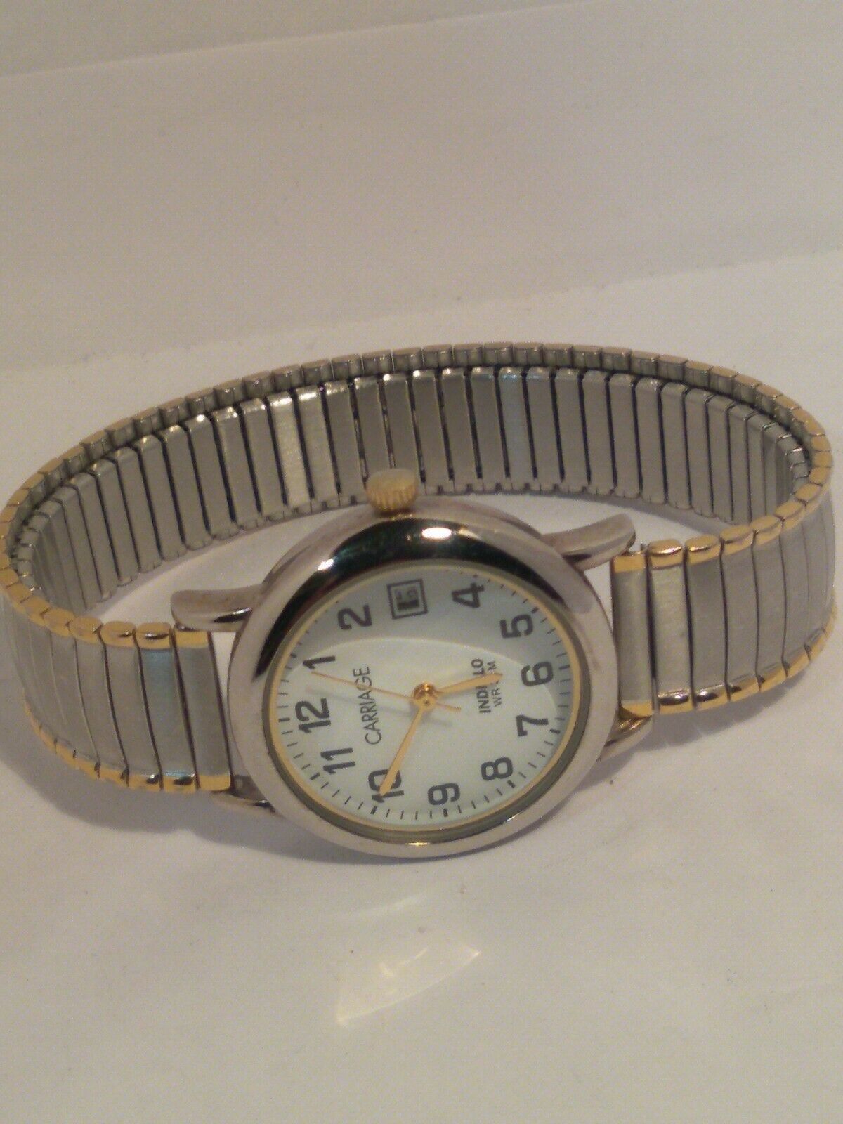 carriage indiglo watch