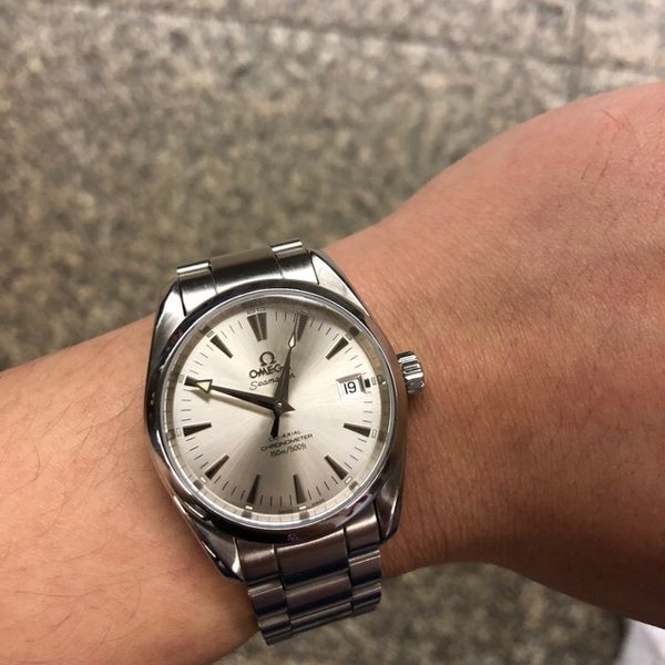 omega aqua terra 36mm automatic