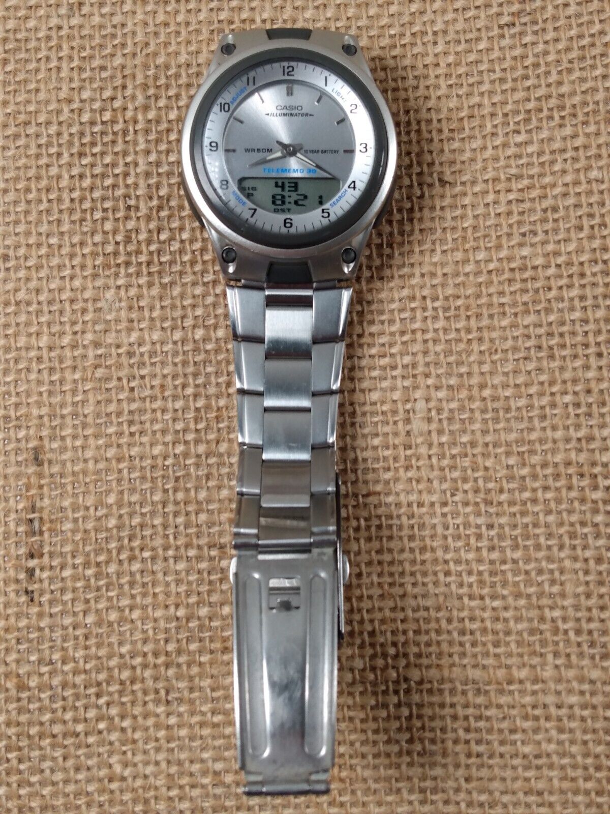 Casio AW80D-7AV, Telememo 30 Watch, 10 Year Battery, 3 Alarms, World Time, NEW Unboxing Casio World Time 30 Telememo Watch AW80D-7AV - YouTube main image 3