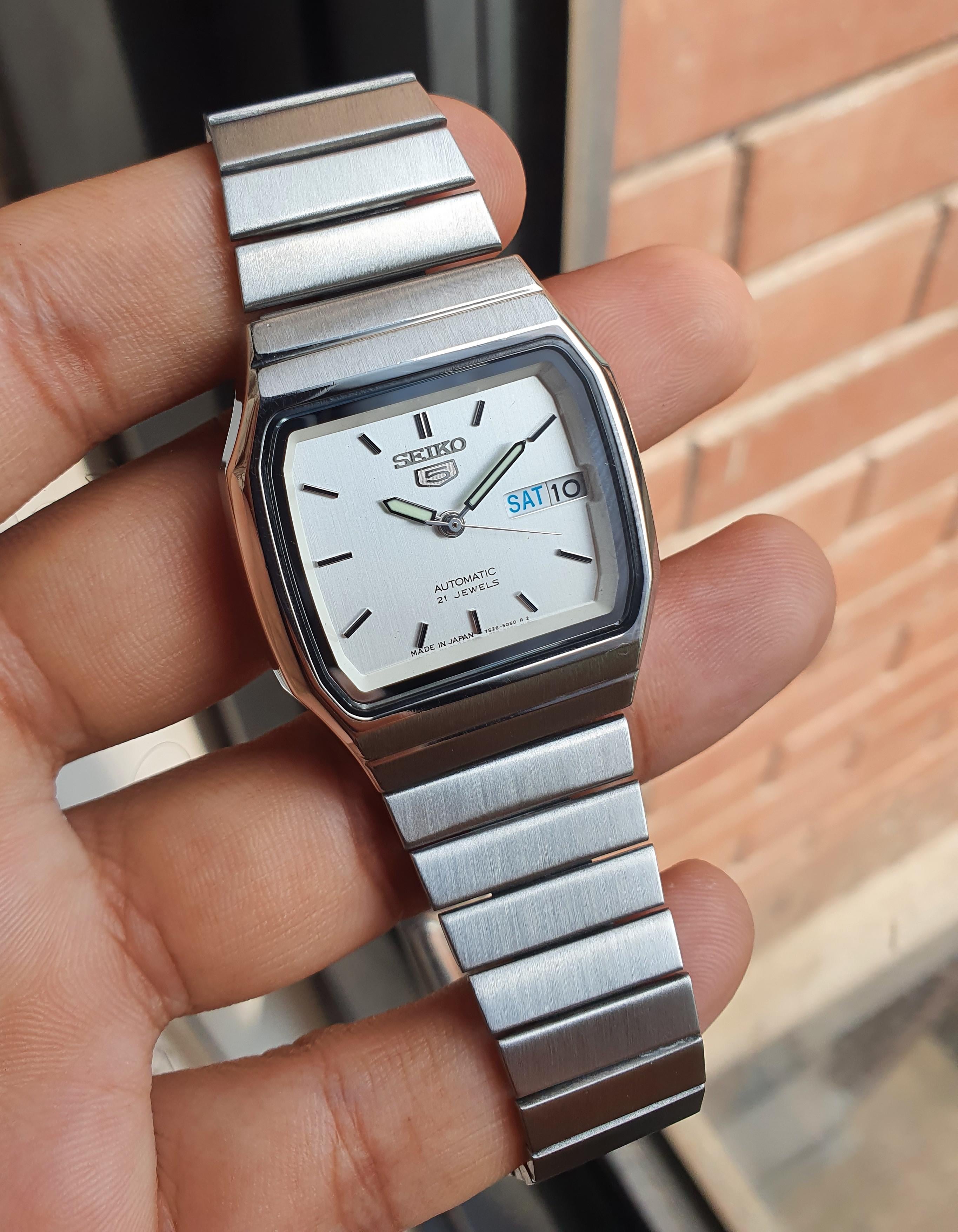 WTS] Seiko SNXK95 White Sunburst dial Retro Sports Rare JDM watch