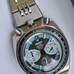 ￼SEIKO PULSAR￼ Near Mint Seiko Watch PULSAR VK63-X016 Chronograph Used in