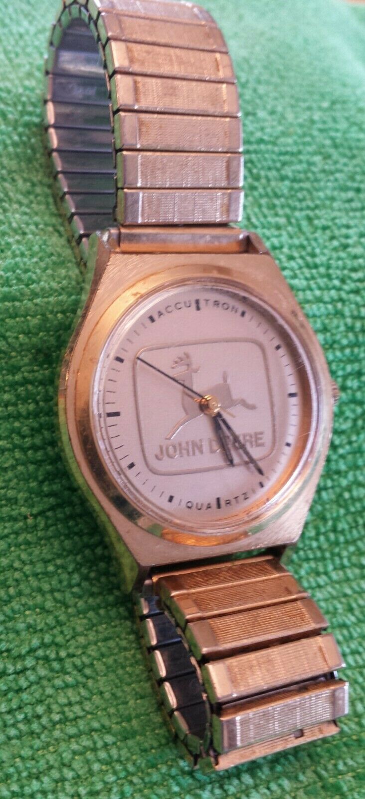 Vintage 1976 Bulova Accutron John Deere Wristwatch WatchCharts