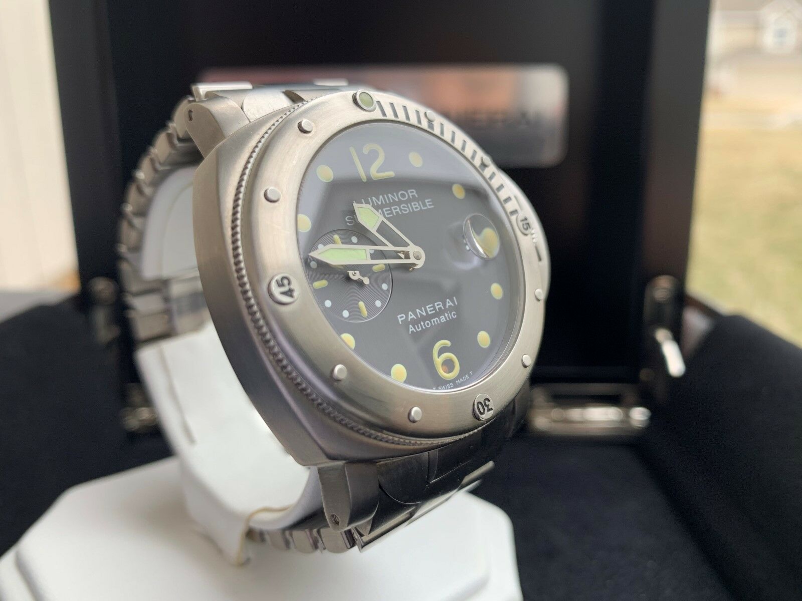 Panerai PAM00106 PAM 106 Luminor Submersible Tritium Dial Watch