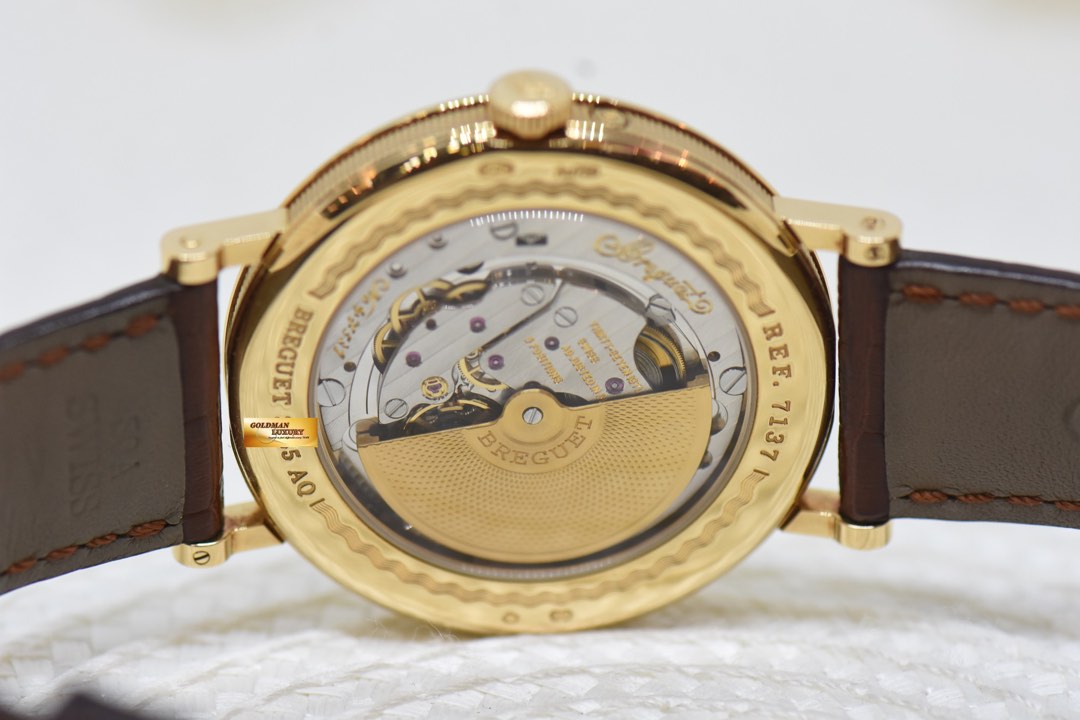 BREGUET CLASSIQUE POWER RESERVE MOONPHASE 39mm YELLOW GOLD IN