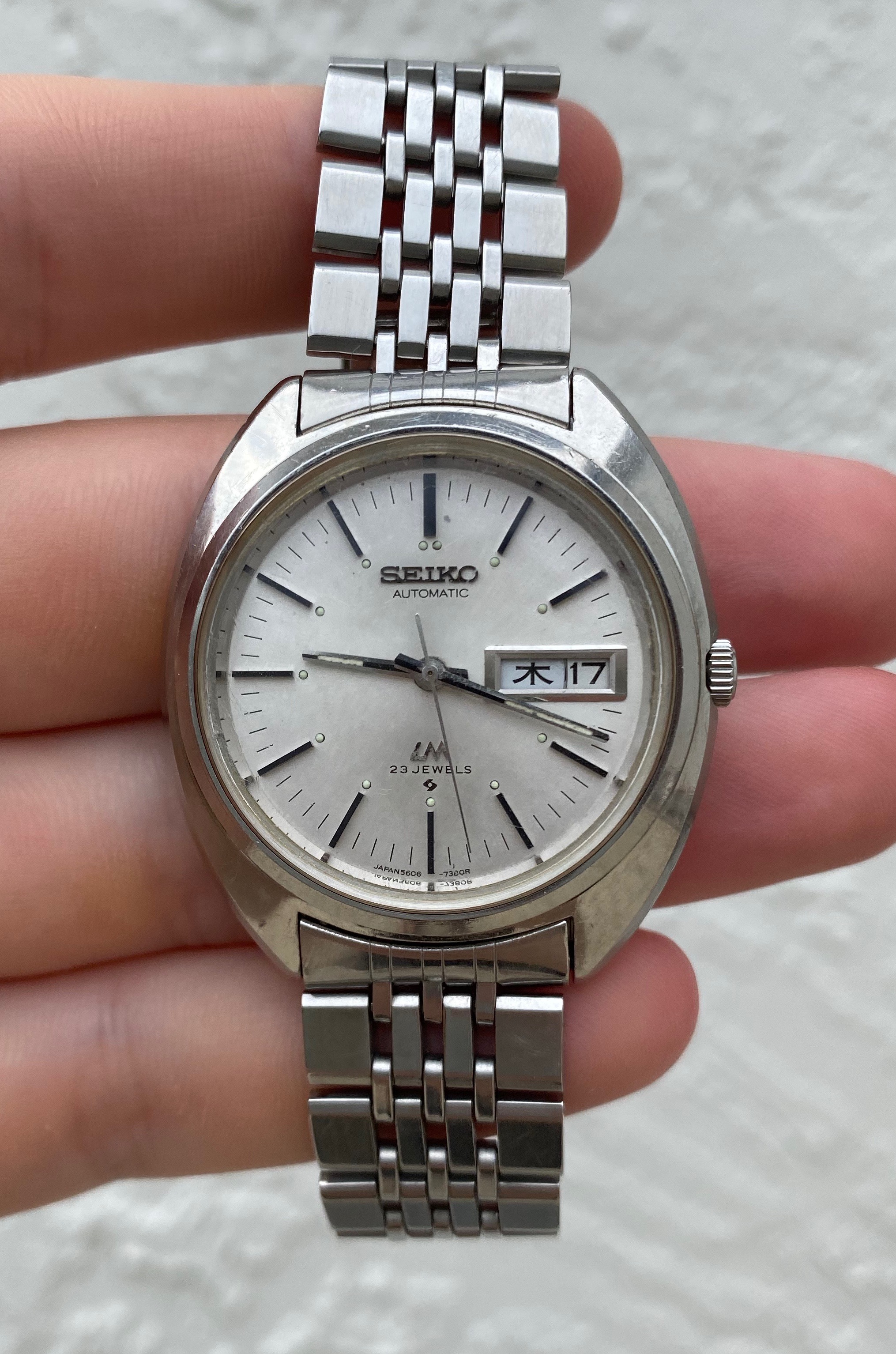 FS: Vintage Seiko Lord Matic LM 5606-7150 [SERVICED] | WatchCharts