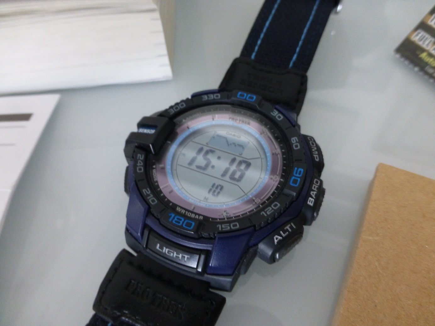 Fs Casio Protrek Prg 270b Triple Sensor Watch In Eu Watchcharts