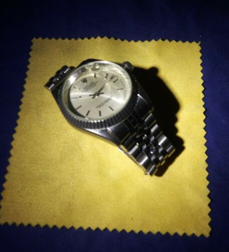 Ladies ROLEX atch oyster perpetual datejust PATENTED 0730 18k