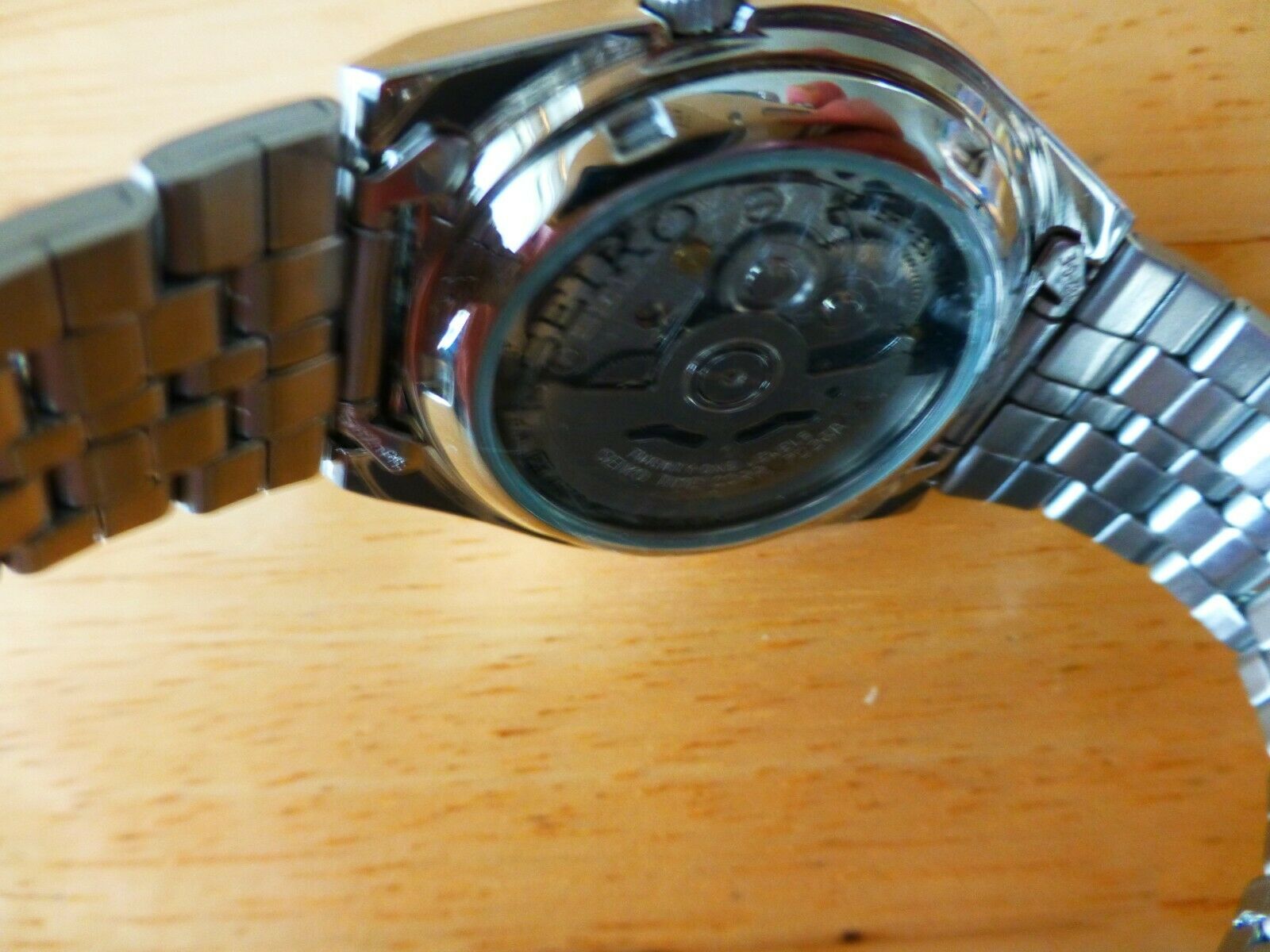 SEIKO 5 SNK 645K1 AUTOMATIC 21 JEWELS STAINLESS STEEL WATCH