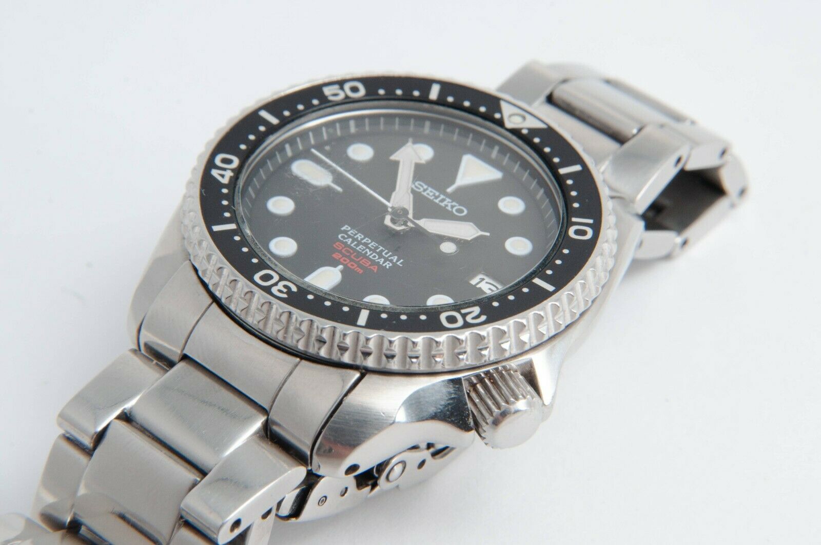 SEIKO SBCM023 Perpetual Calendar SCUBA 200m 8F35-00A0 Diver's