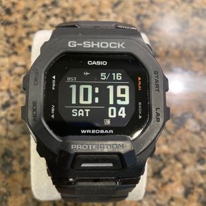 Casio G-Shock 3506 GBD-200 Square Case Black Digital Watch