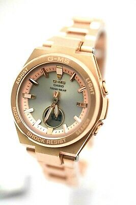 CASIO BABY-G G-MS Rose-Tone MSGS200DG-4A Full Metal Watch