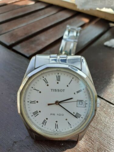 VINTAGE TISSOT PR 100 P360 460 SECOND MINUTE HOUR AND