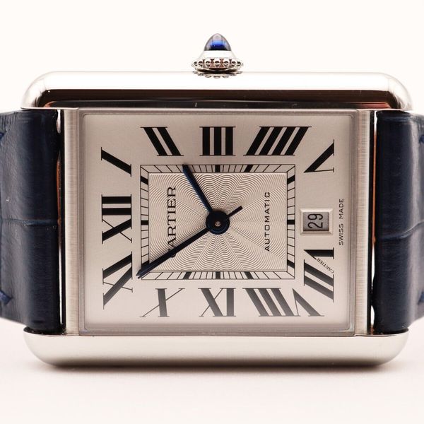 Cartier Tank Must XL Ref: WSTA0040 - Barely worn - FULL SET with ...