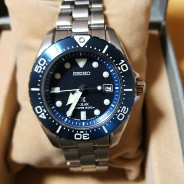 Seiko Prospex Sbdn017 Diver Scuba Titanium Solar Power 200m Watch From Japan Watchcharts 3150