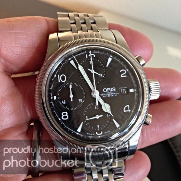 Oris chronograph automatic 7567 hotsell