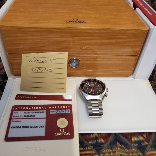 [WTS] Omega Speedmaster Mk2 Racing dial coaxial chronograph 327.10.43 ...