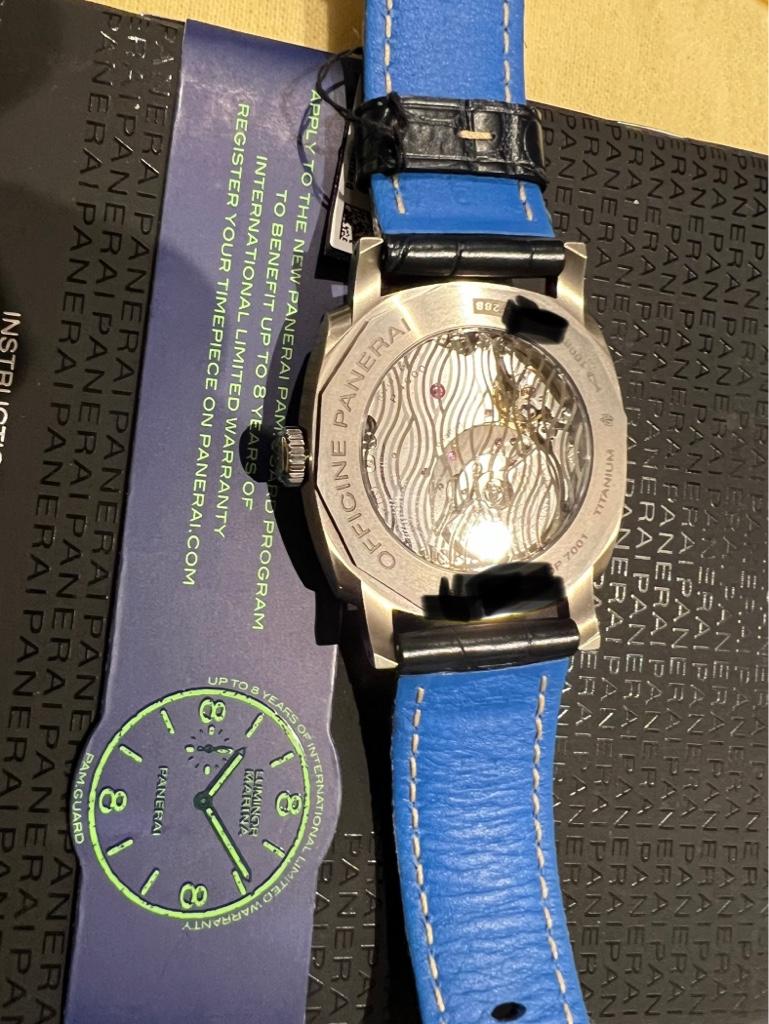 PAM 1078 Radiomir 45mm Mediterraneo Limited Edition Titanium