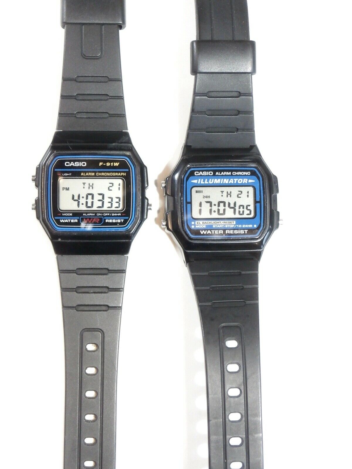casio f91 illuminator